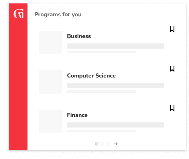 Programs for you: Business, Computer Science, and Finance