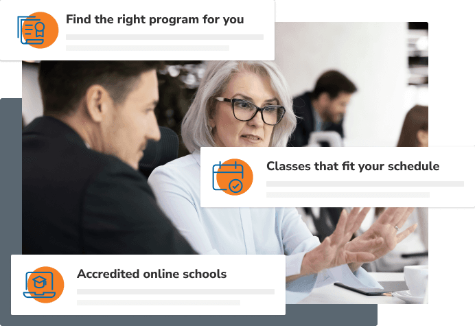 Find the right program for you, classes that fit your schedule, and accredited online schools