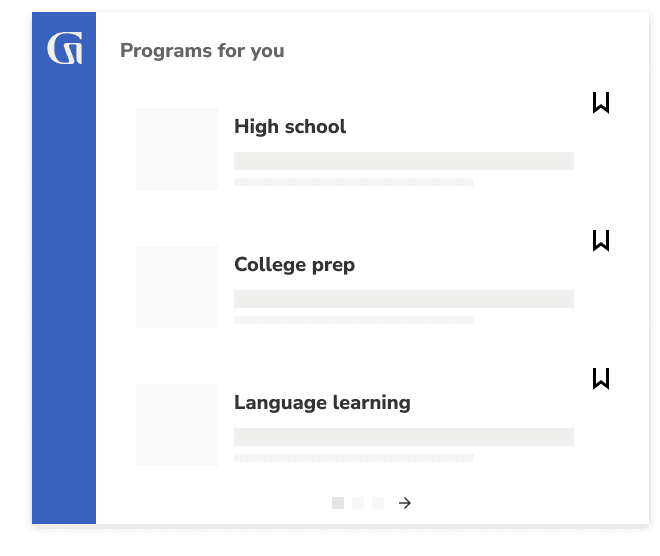 Programs for you: High school, college prep, and language learning