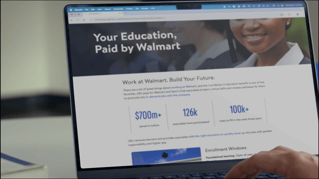 Walmart Rise Program Walmart | Education Benefits